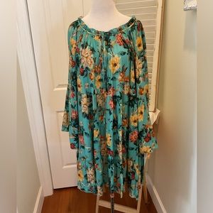 Johnny Was Dress Tulum Trapeze Size L